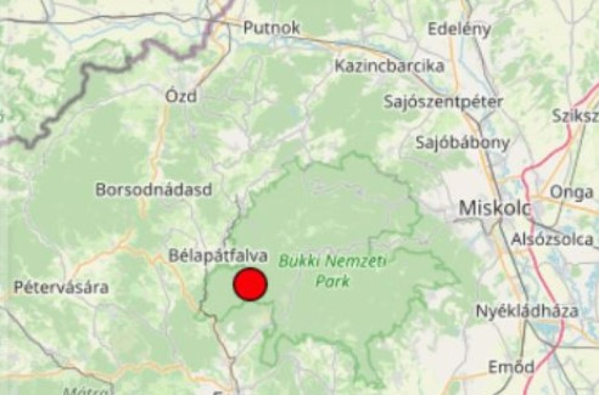 Földrengés volt Eger környékén